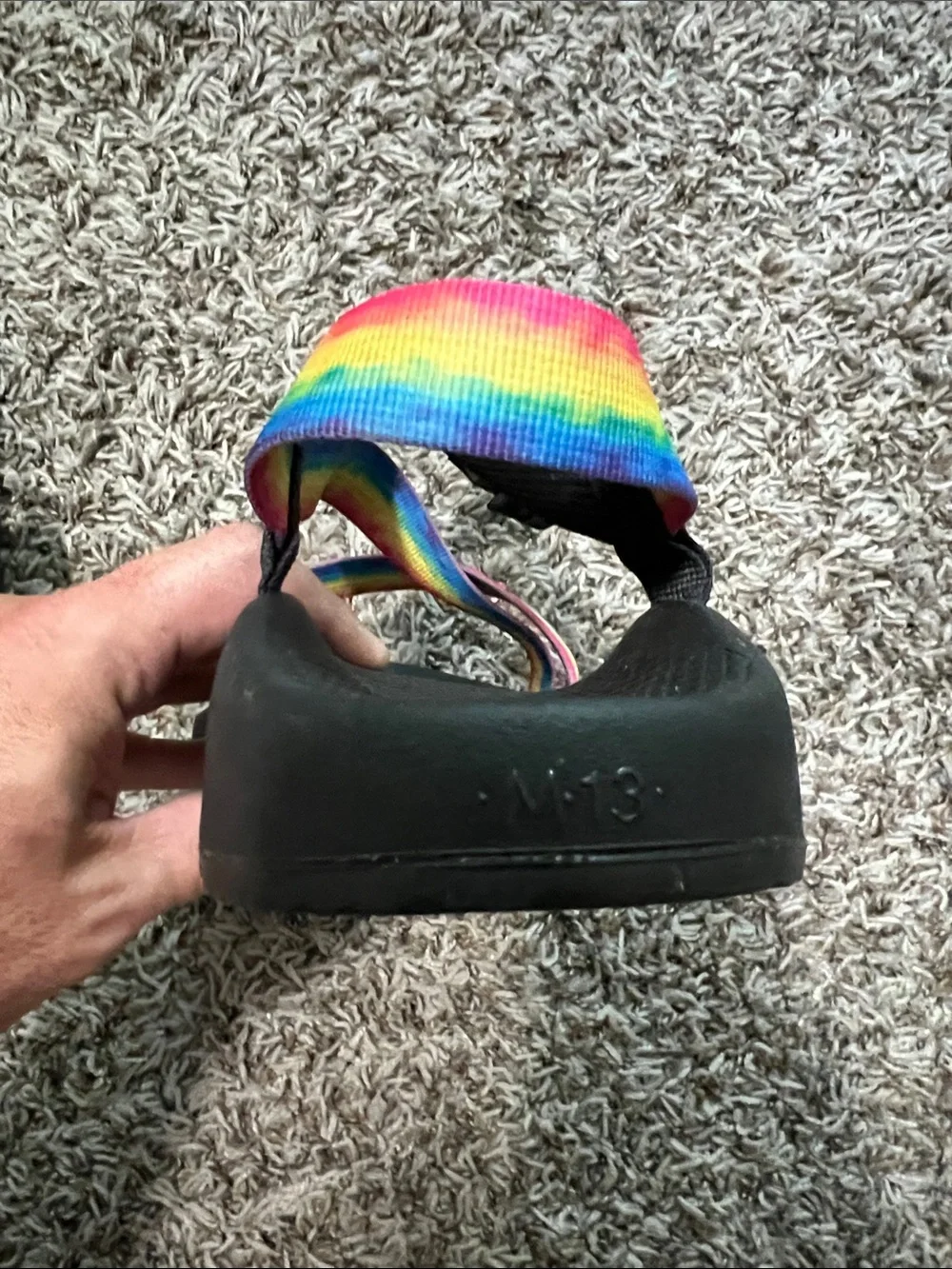 Chaco Men’s Sandals with Rainbow Straps
